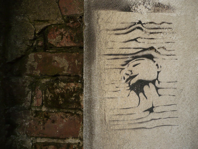 Skin on the wall