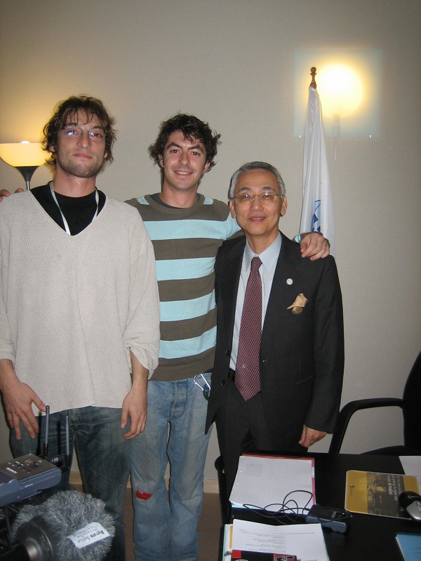 WISIS Damien Yoshi Otsumi & I