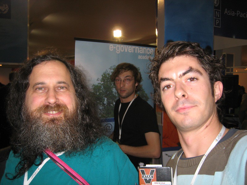 WISIS Richard Stallman & I