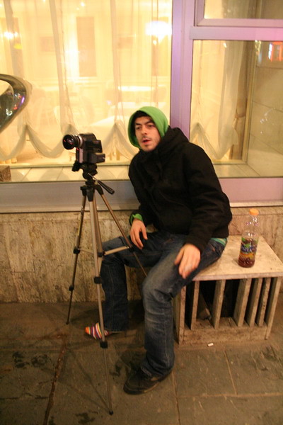 cripple at work in bucharest