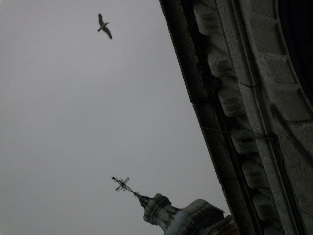 Flying to god