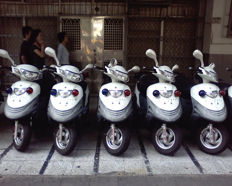 Cops in Taïpeï