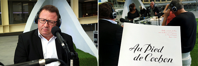 José Dufour - Au Pied de Cochon - Forum des Halles - RADIOMARAIS