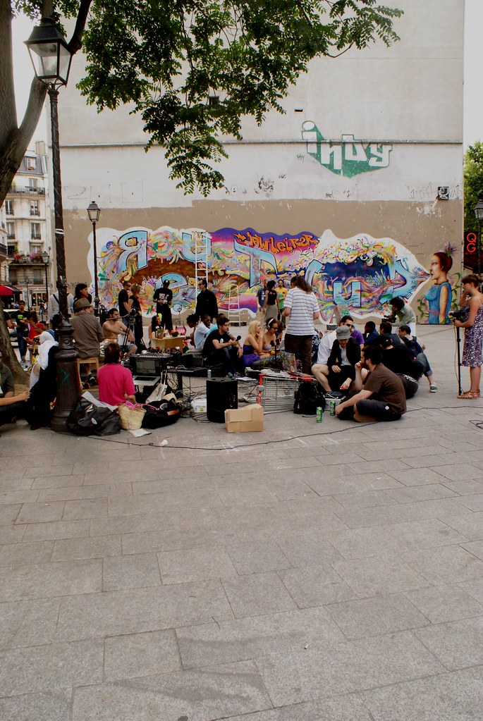 Semaine 3 / Place Sans-Nom, Canal St Martin/ En face de chez Prune