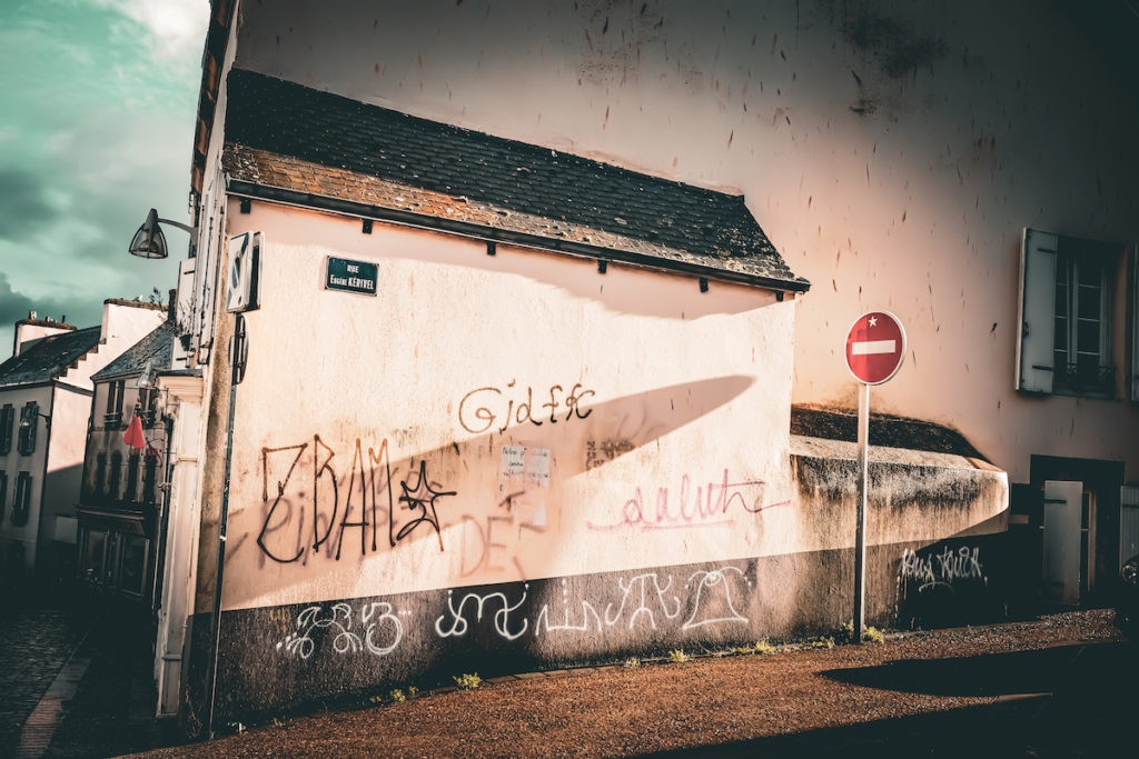 Les Graffitis à Douarnenez