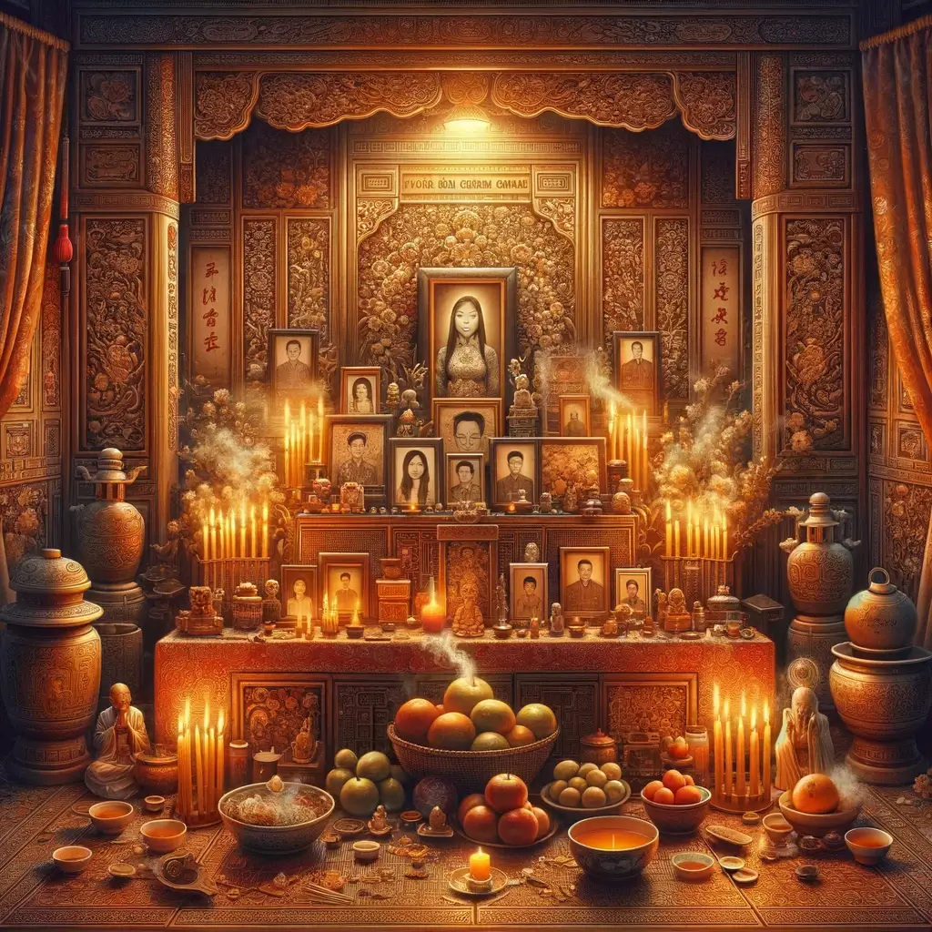 intimate-and-detailed-illustration-of-a-traditional-Vietnamese-household-altar-reminiscent-of-the-ones-commonly-found-in-homes-to-honor-deceased