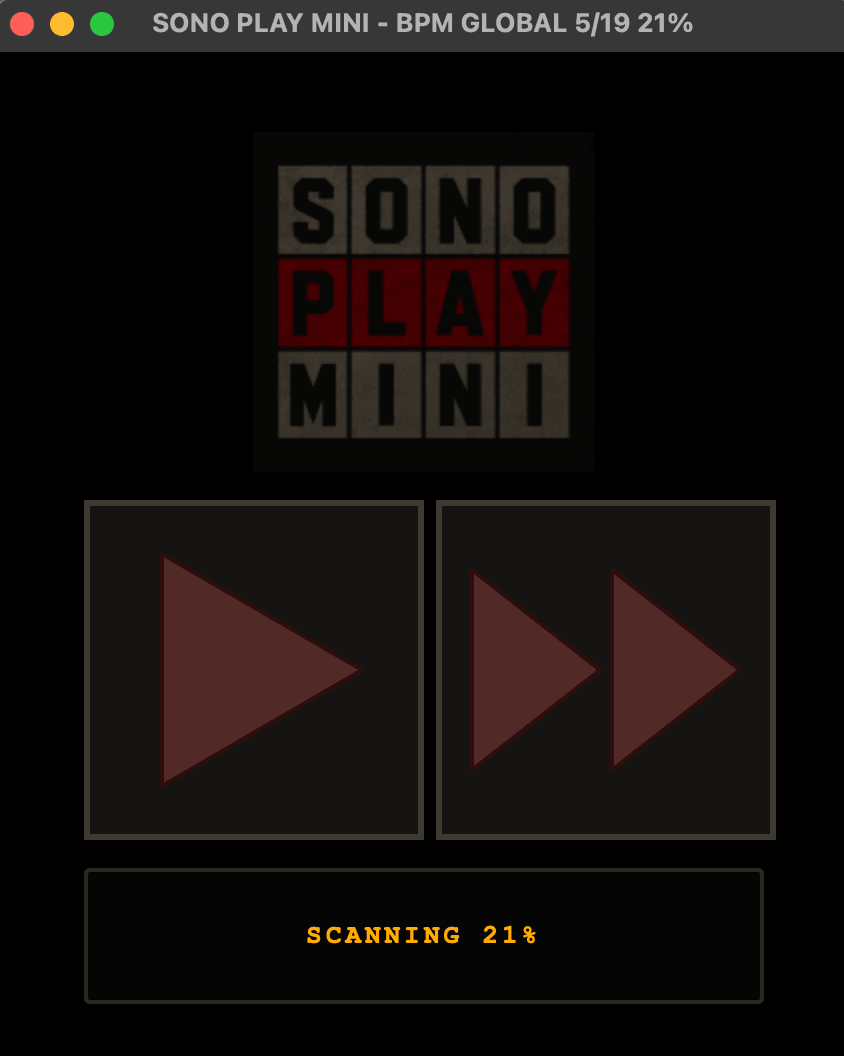 Analyse BPM globale SONO PLAY MINI