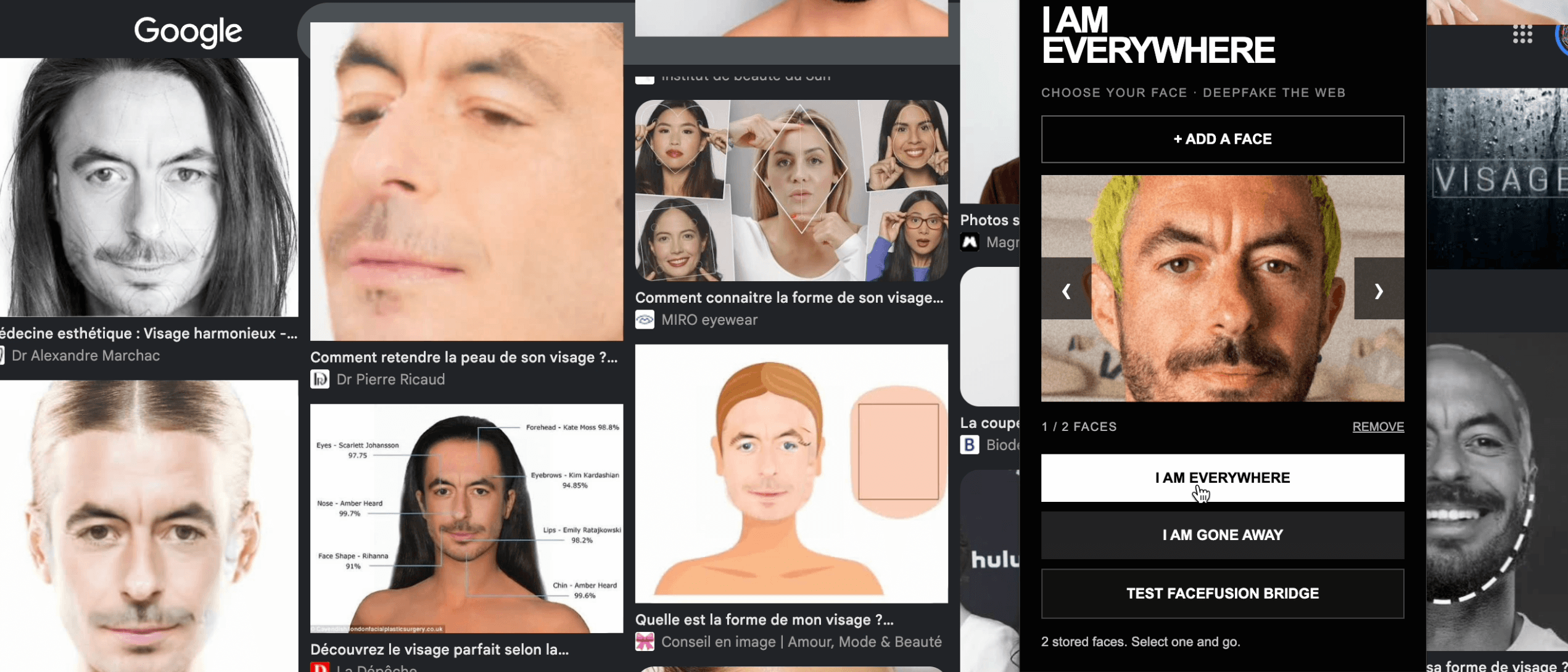 I AM EVERYWHERE — Chrome extension