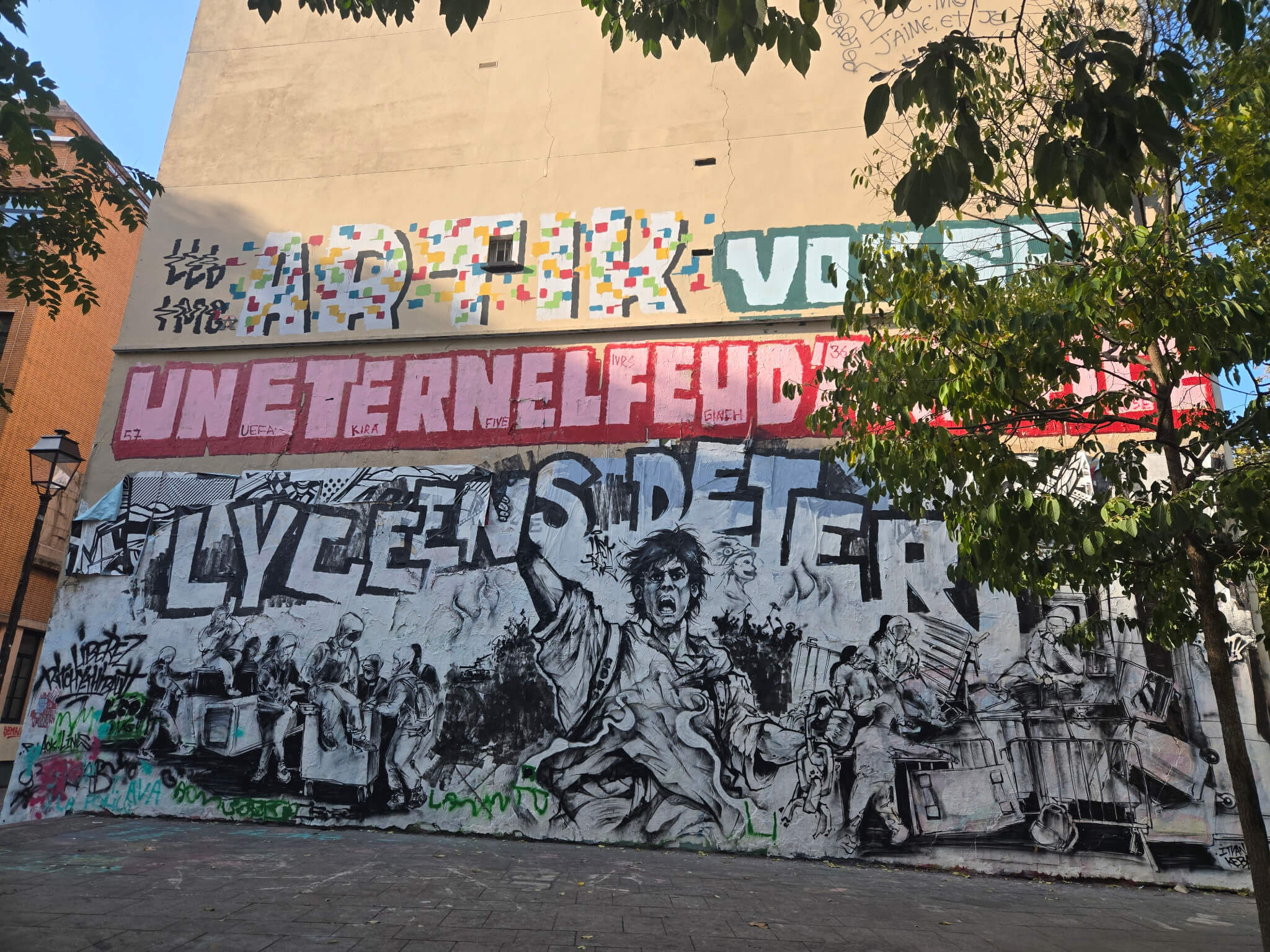 Mobilisation lycéenne, Paris, place de la République — photographie 4