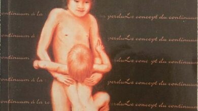 Couverture de « Le Concept du continuum », Jean Liedloff, photographiée par Xavier Faltot