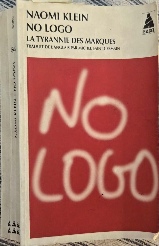 « No Logo » — Naomi Klein, notre exemplaire