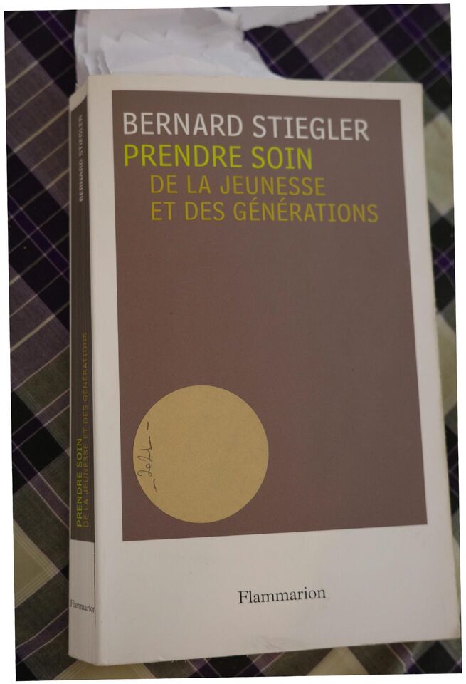 « Prendre soin » — Bernard Stiegler, notre exemplaire