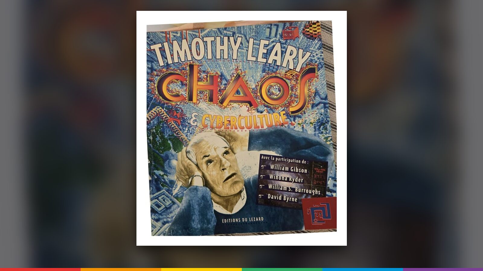 Couverture de « Chaos & cyberculture », Timothy Leary