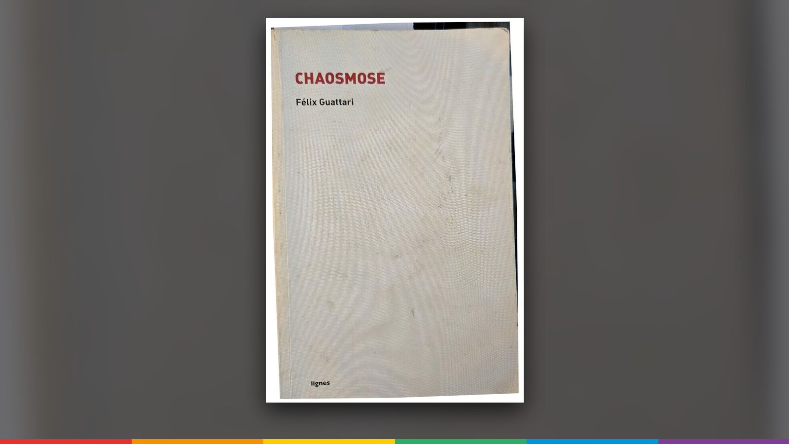 Couverture de « Chaosmose », Félix Guattari