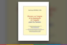 Couverture de « Discours sur l'origine et les fondements de l'inégalité parmi les hommes », Jean-Jacques Rousseau