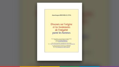 Couverture de « Discours sur l'origine et les fondements de l'inégalité parmi les hommes », Jean-Jacques Rousseau
