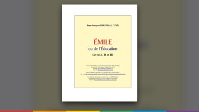 Couverture de « Émile, ou De l'éducation », Jean-Jacques Rousseau