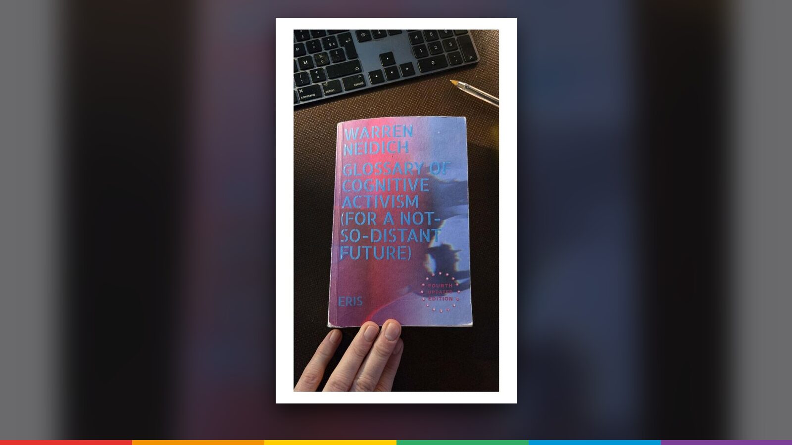 Couverture de « Glossary of Cognitive Activism », Warren Neidich