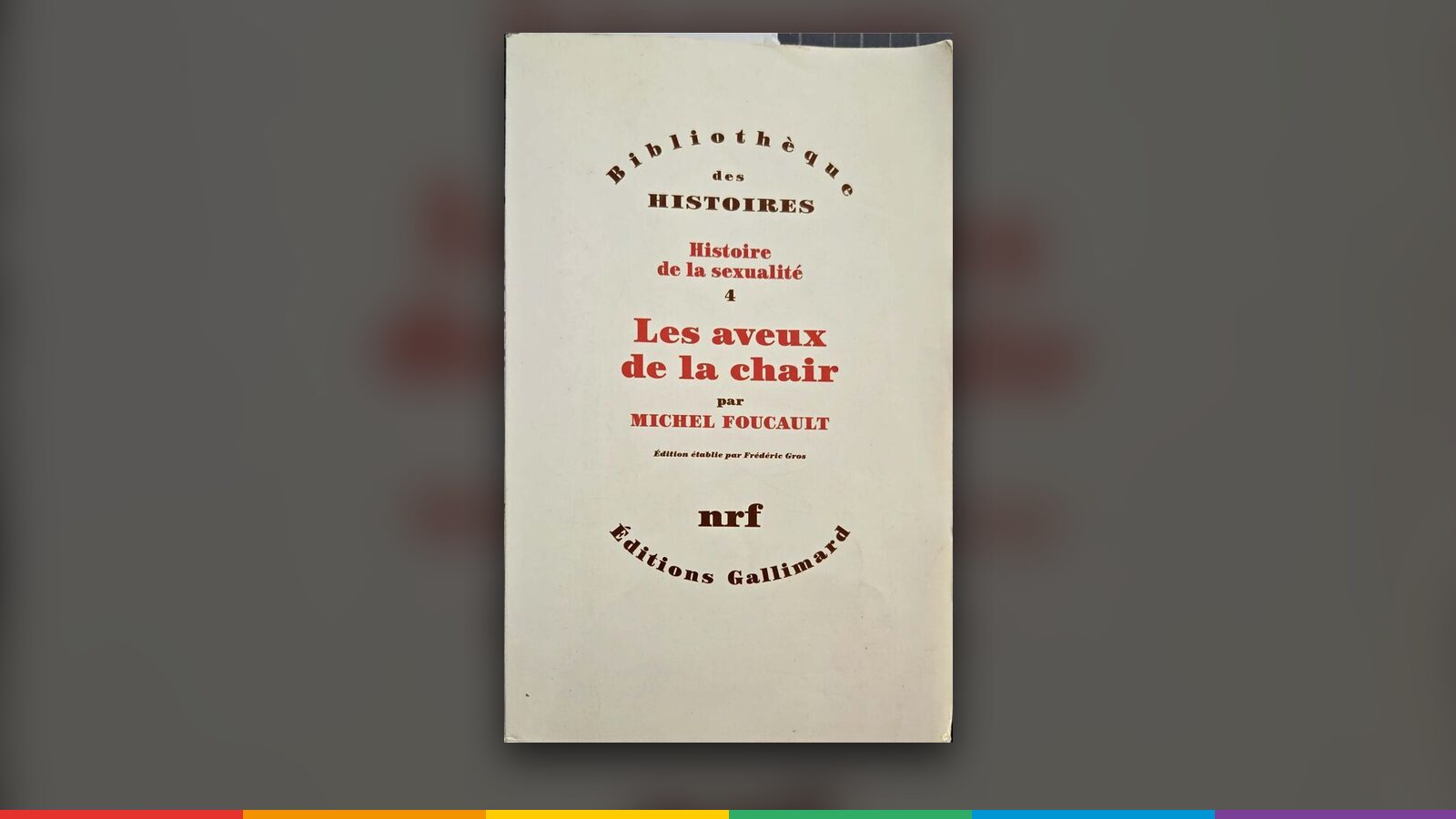 Couverture de « Histoire de la sexualité 4 », Michel Foucault