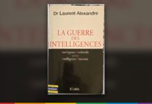 Couverture de « La Guerre des intelligences », Laurent Alexandre