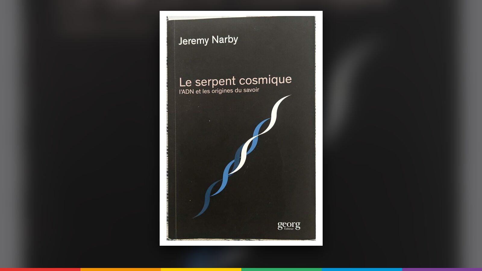 Couverture de « Le Serpent cosmique », Jeremy Narby