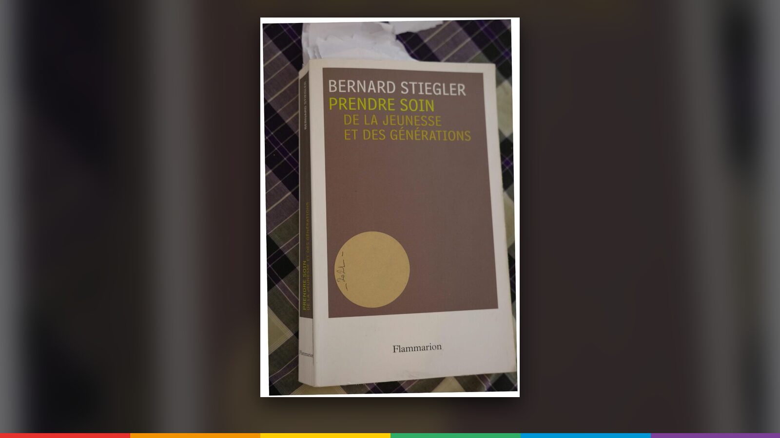Couverture de « Prendre soin », Bernard Stiegler