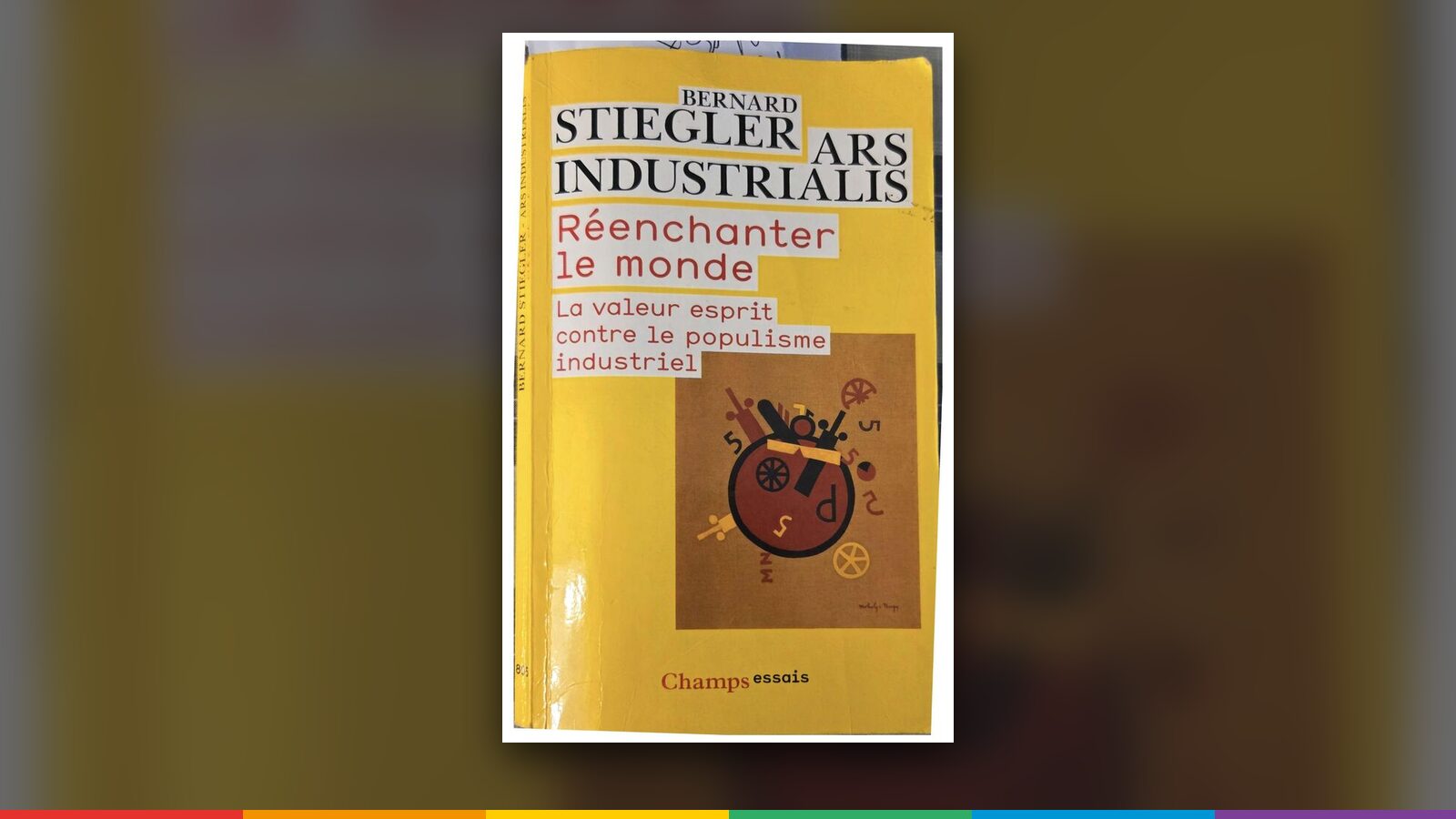 Couverture de « Réenchanter le monde », Bernard Stiegler & Ars Industrialis