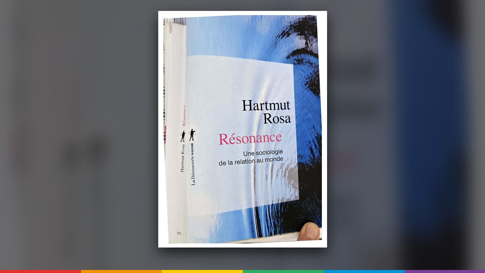 Couverture de « Résonance », Hartmut Rosa